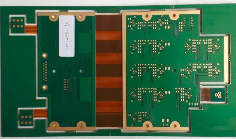 4层软硬结合板 Rigid-flex PCB